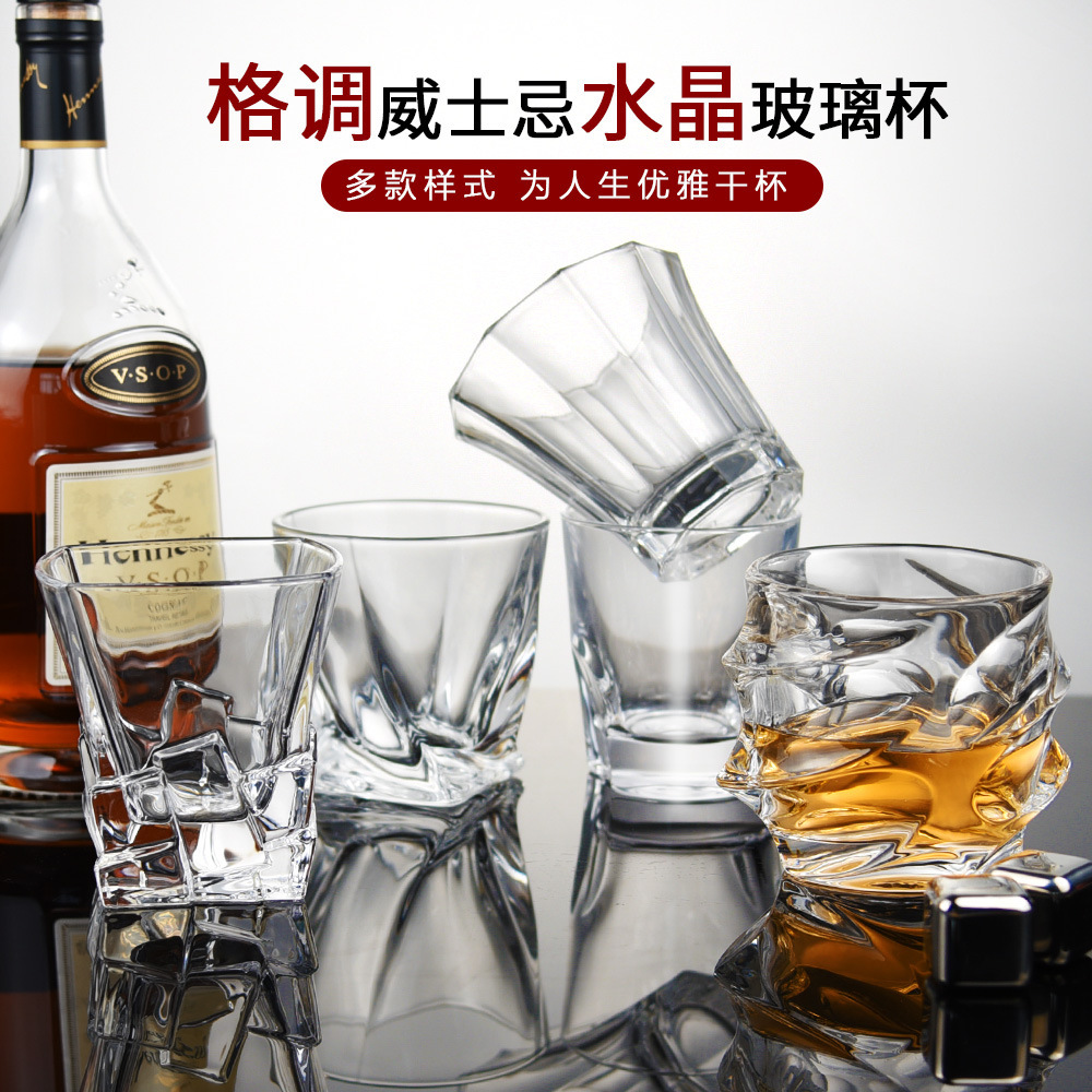 Wine Beer Brand - Vaso Grande para Whisky y Vino,