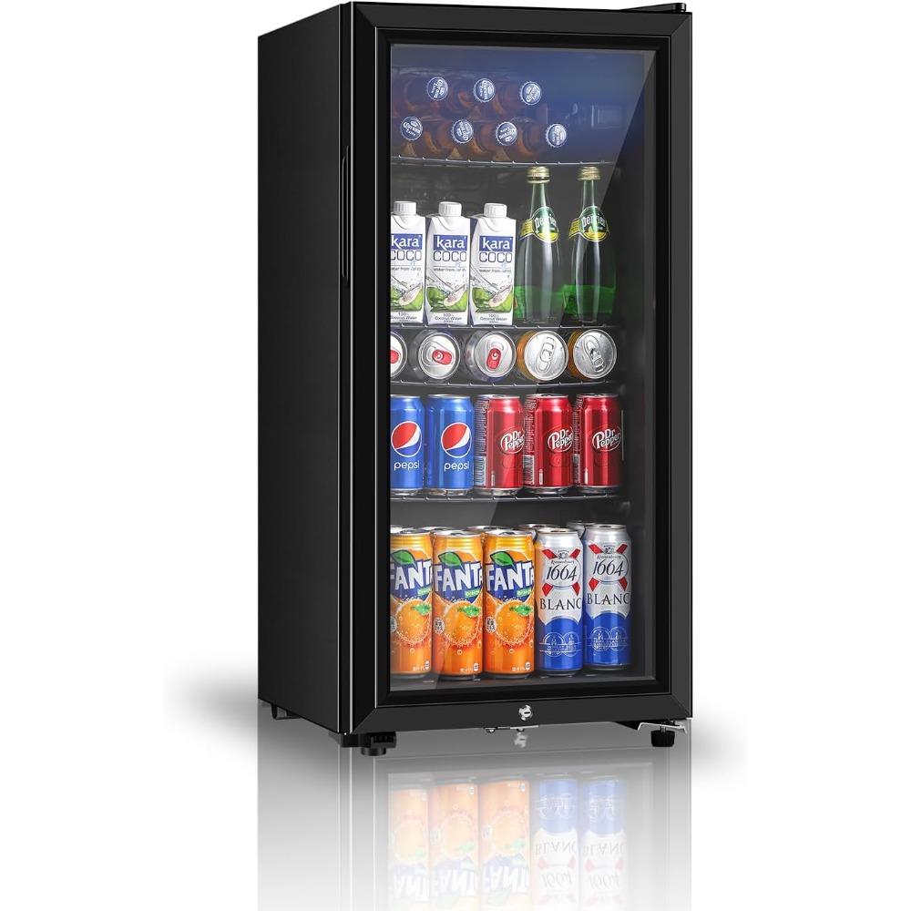 Wine Beer Fridge - Refrigerador de bebidas, minirefrigerador de tres