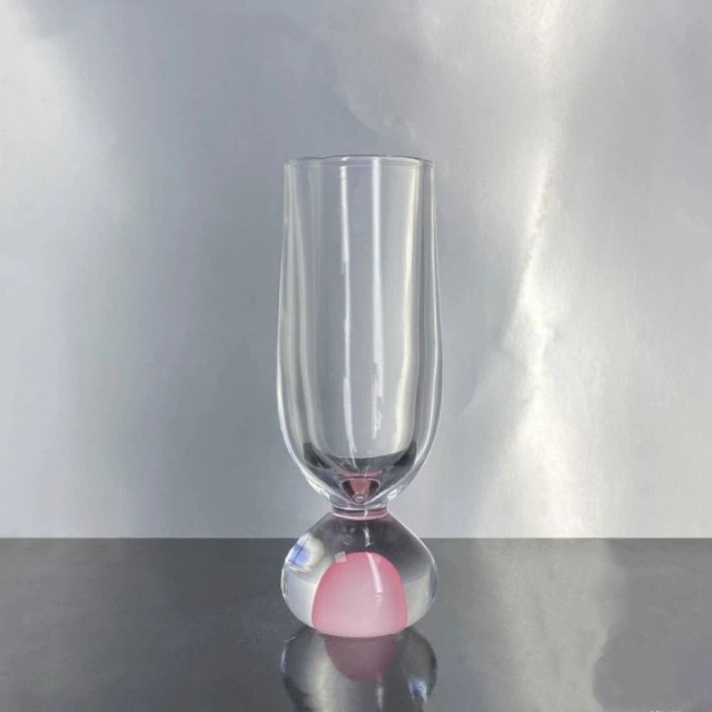 Copa de vidrio de fondo redond - Wine Beer Tasting reseña y precio
