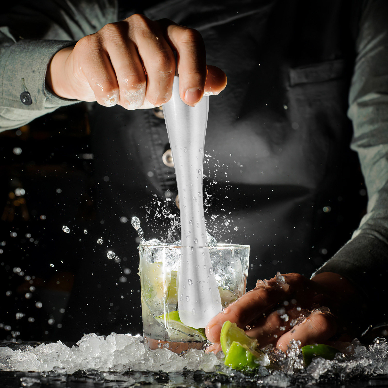 Molinillo de Hielo Profesional - Muddler Cocktail Bar reseña y precio