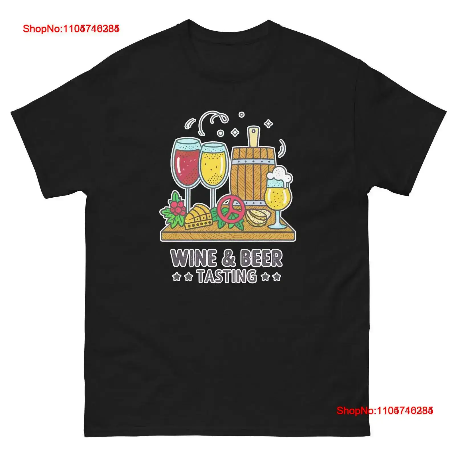 Camiseta para evento de degust - Wine Beer Tasting reseña y precio