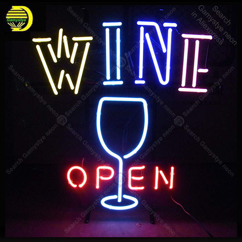 Letrero de neón para vino abie - Wine Beer Store reseña y precio