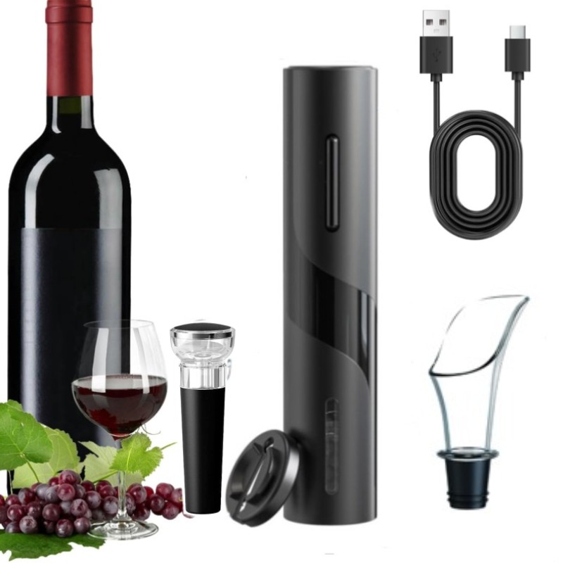 Sacacorchos automático eléctri - Wine In Beer Bottle reseña y precio
