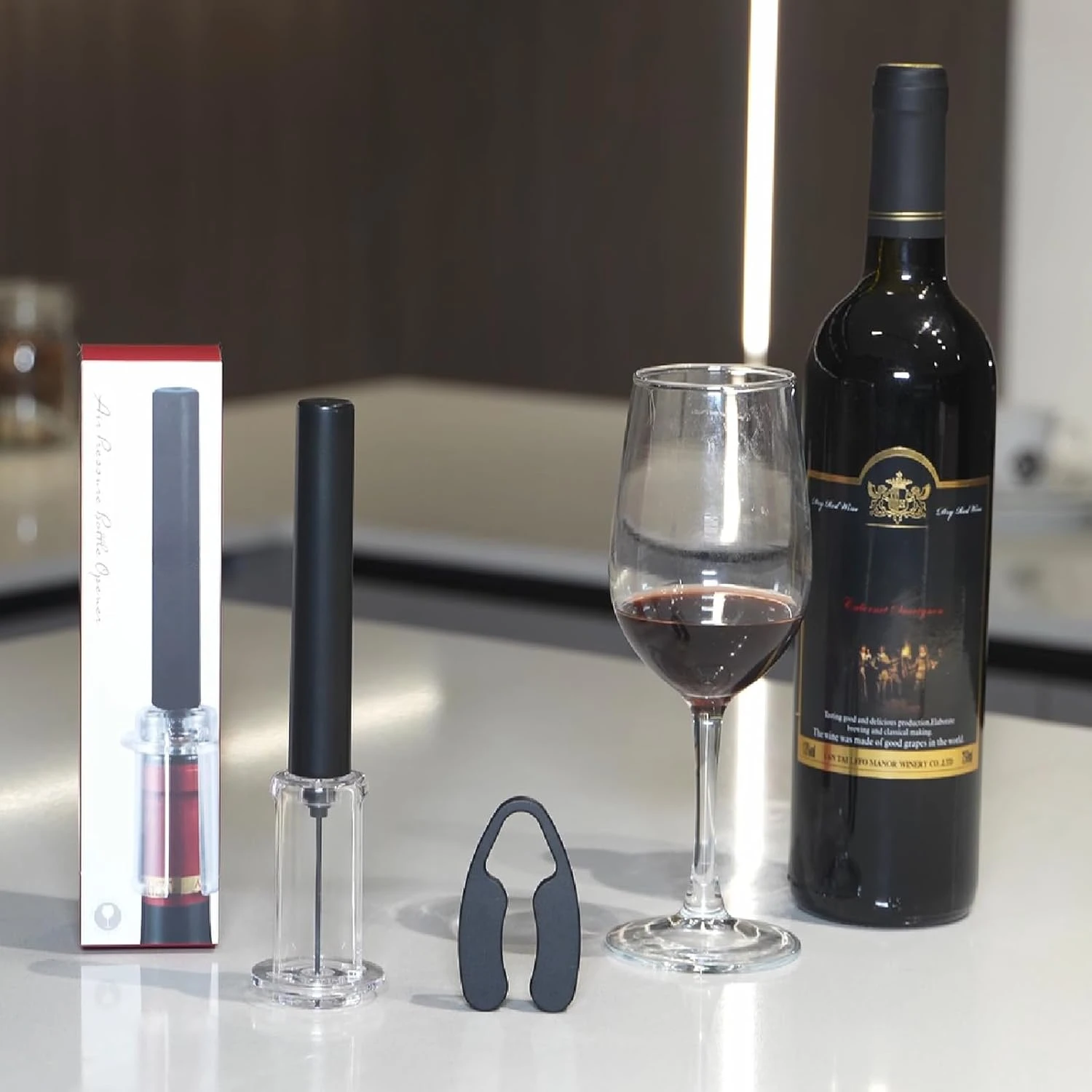Bomba de aire abridor de botel - Wine In Beer Bottle reseña y precio